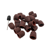 Starterset Premium Schleifkappen 13mm | #40 Körnung + Mandrel